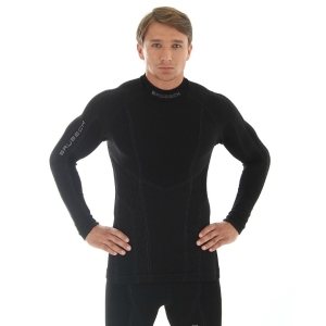 Шерстяная мужская сорочка с длинным рукавом Wool Merino